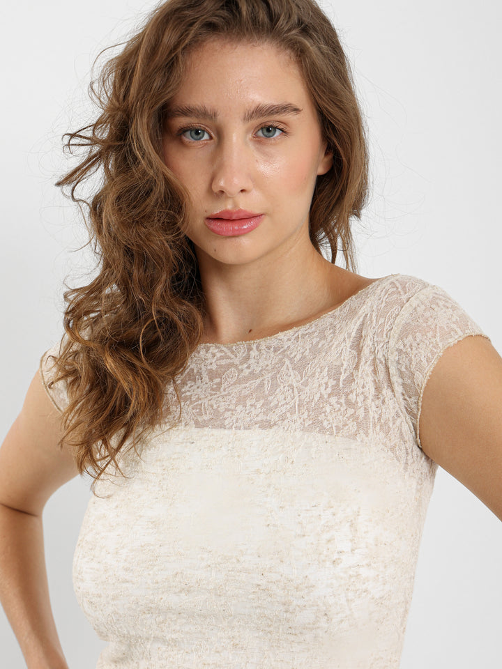 Lace Sleeveless Top