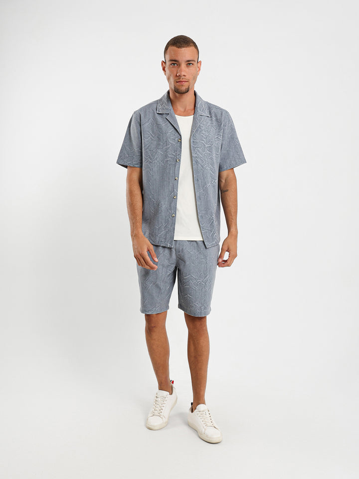 Relaxed Washed Cotton Shirt