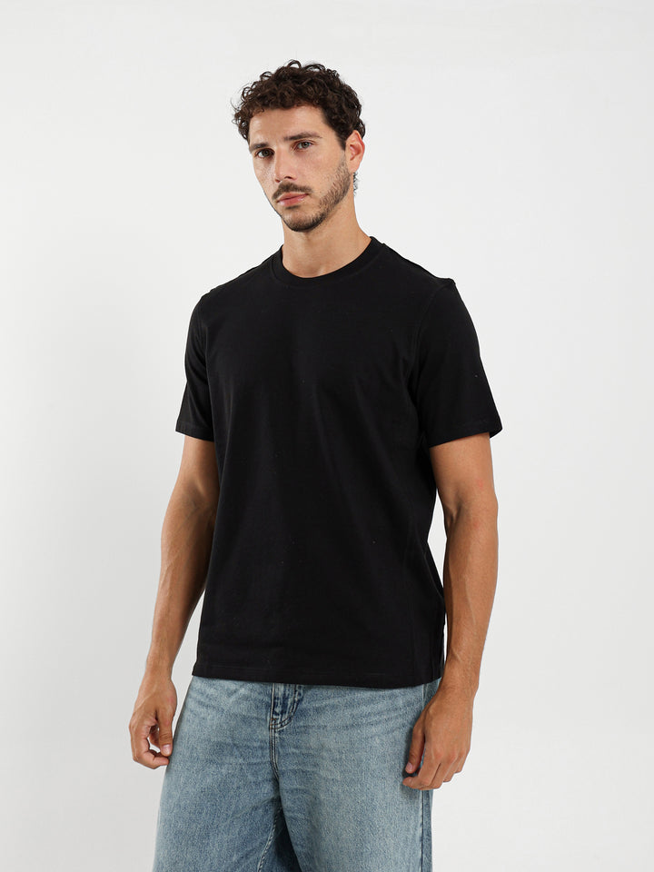 Textured Relaxed Printed T-Shirt