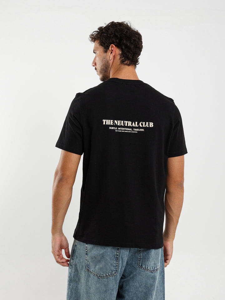 Textured Relaxed Printed T-Shirt