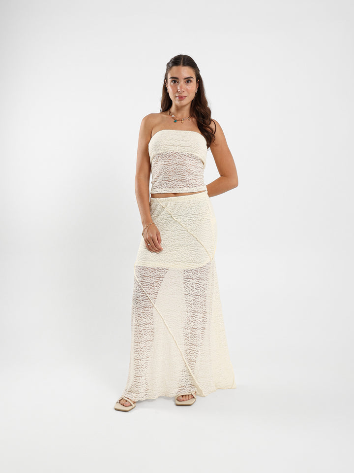 Lace Maxi Skirt