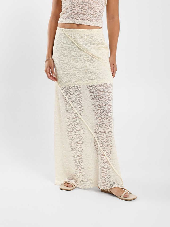 Lace Maxi Skirt