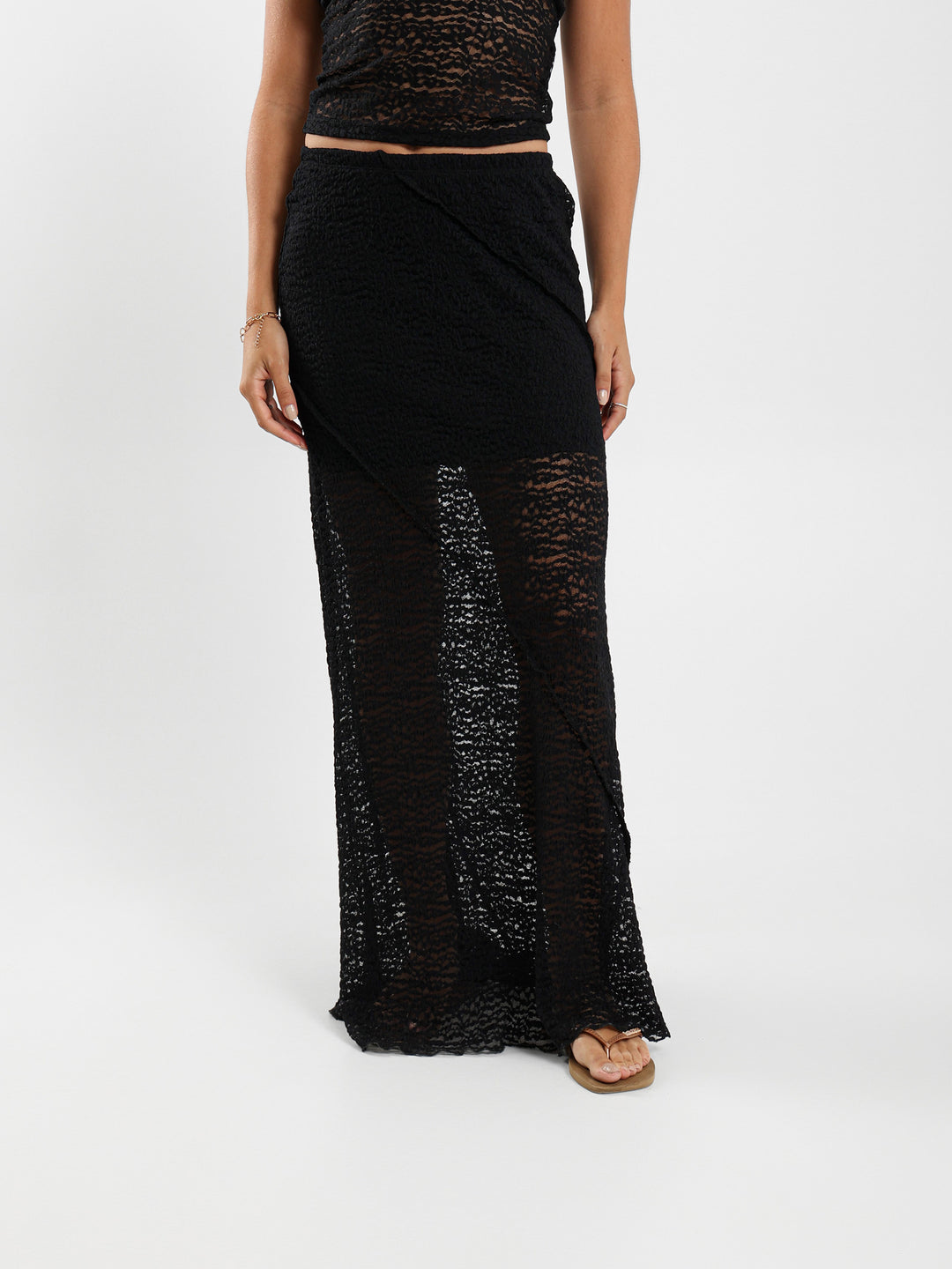 Lace Maxi Skirt