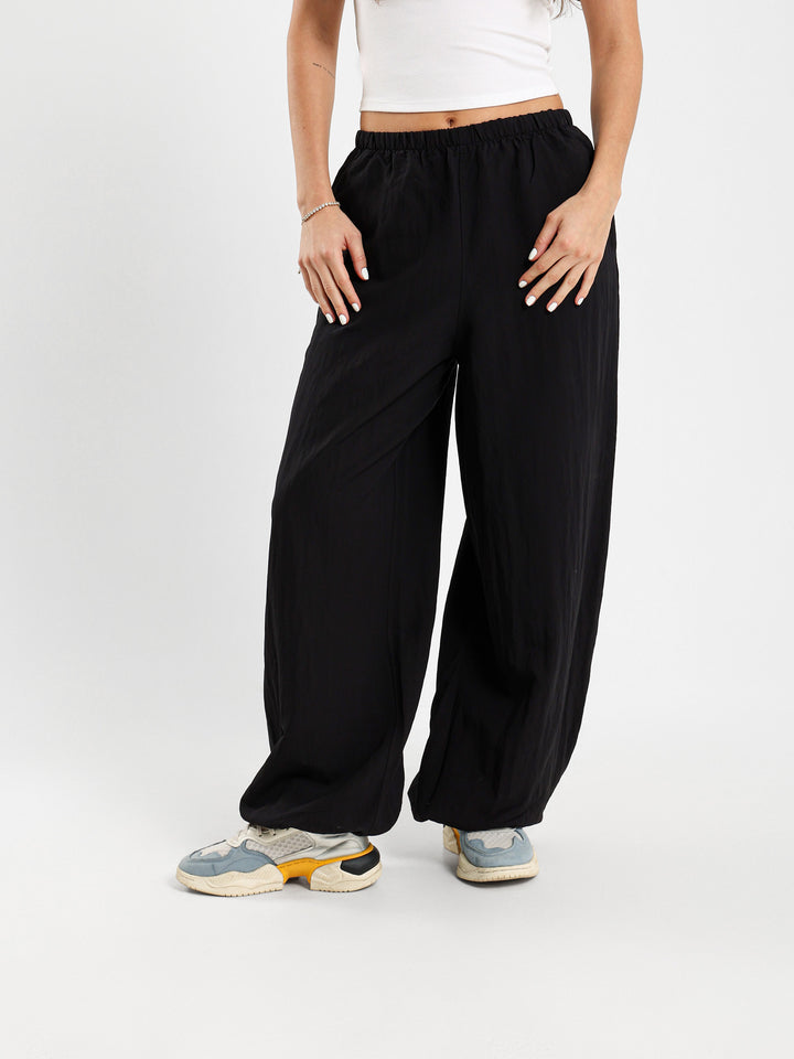 Elastic Waistband Loose Pants