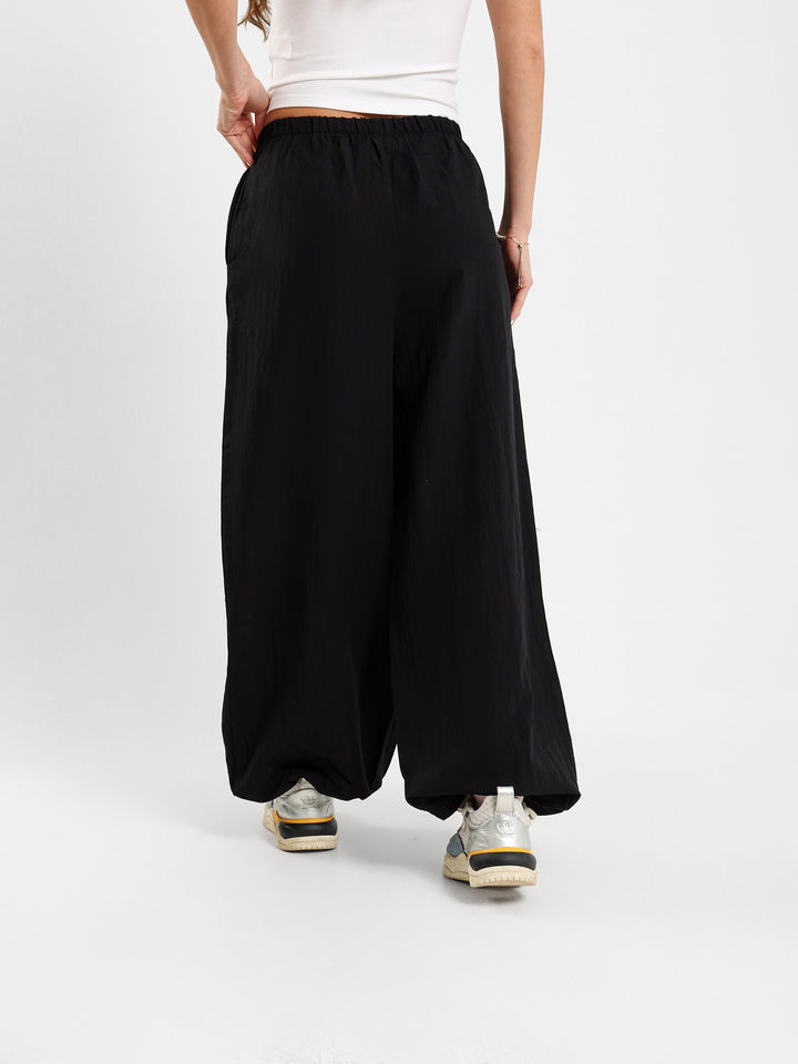 Elastic Waistband Loose Pants