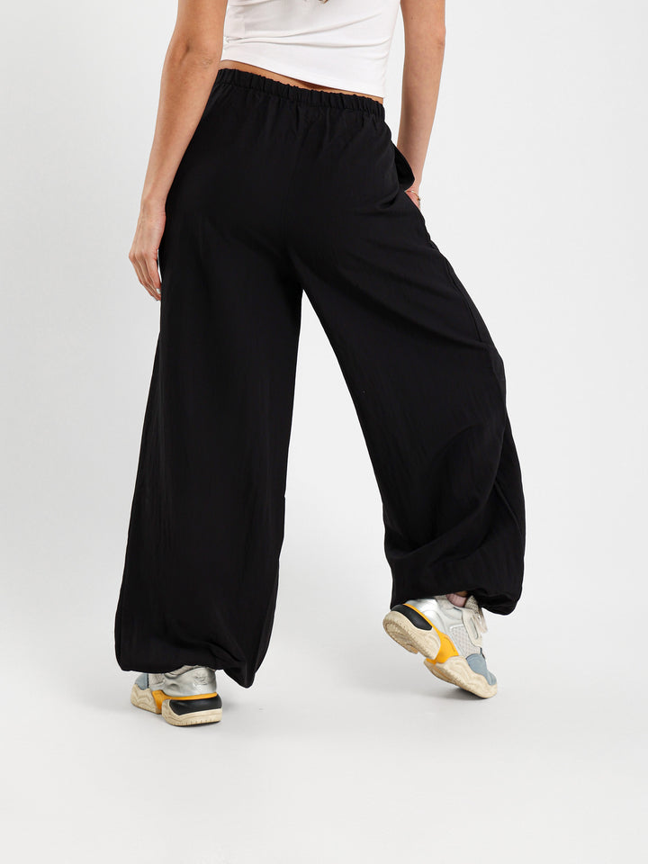 Elastic Waistband Loose Pants