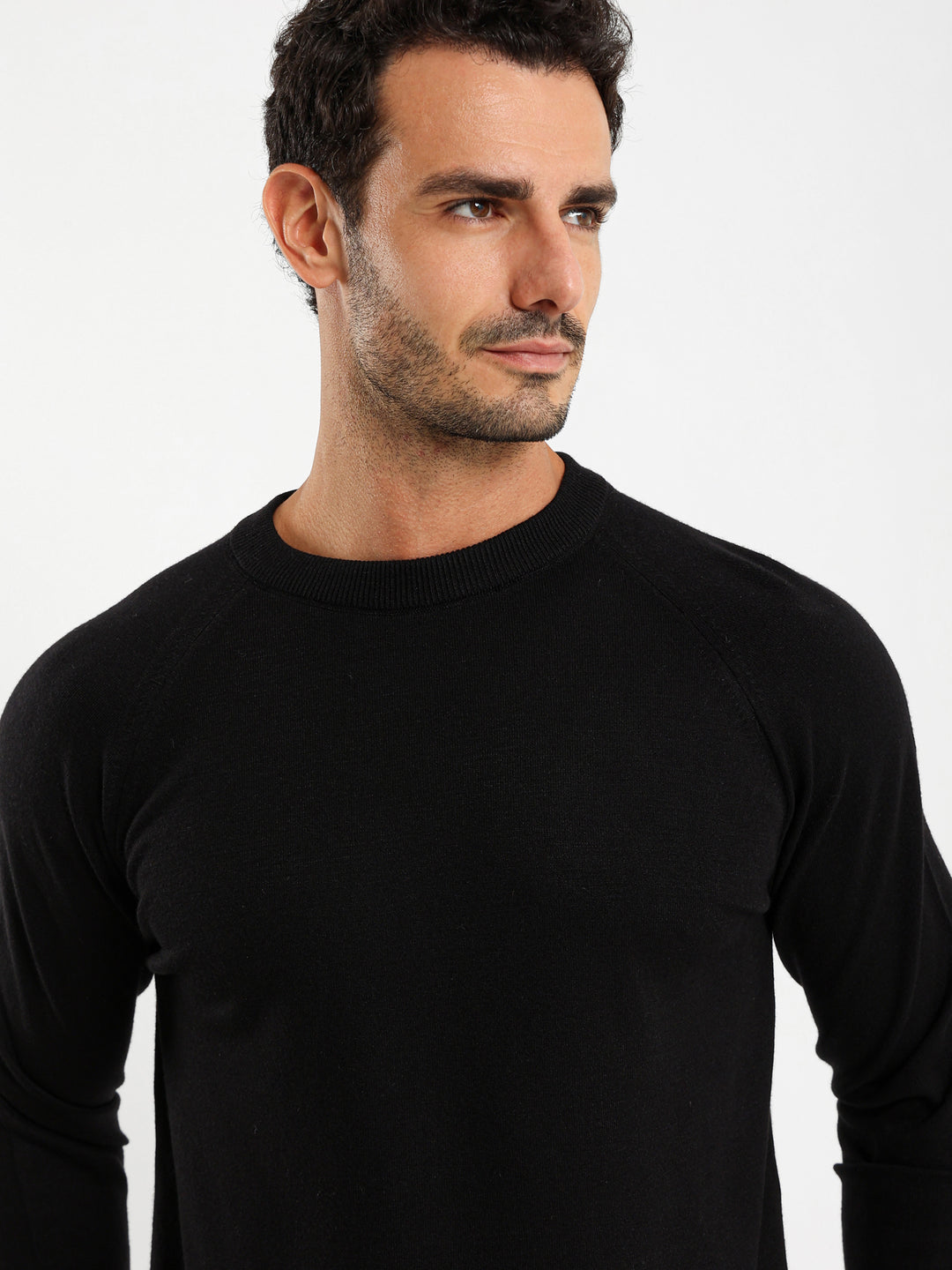 Relaxed Raglan Sleeve Pullover