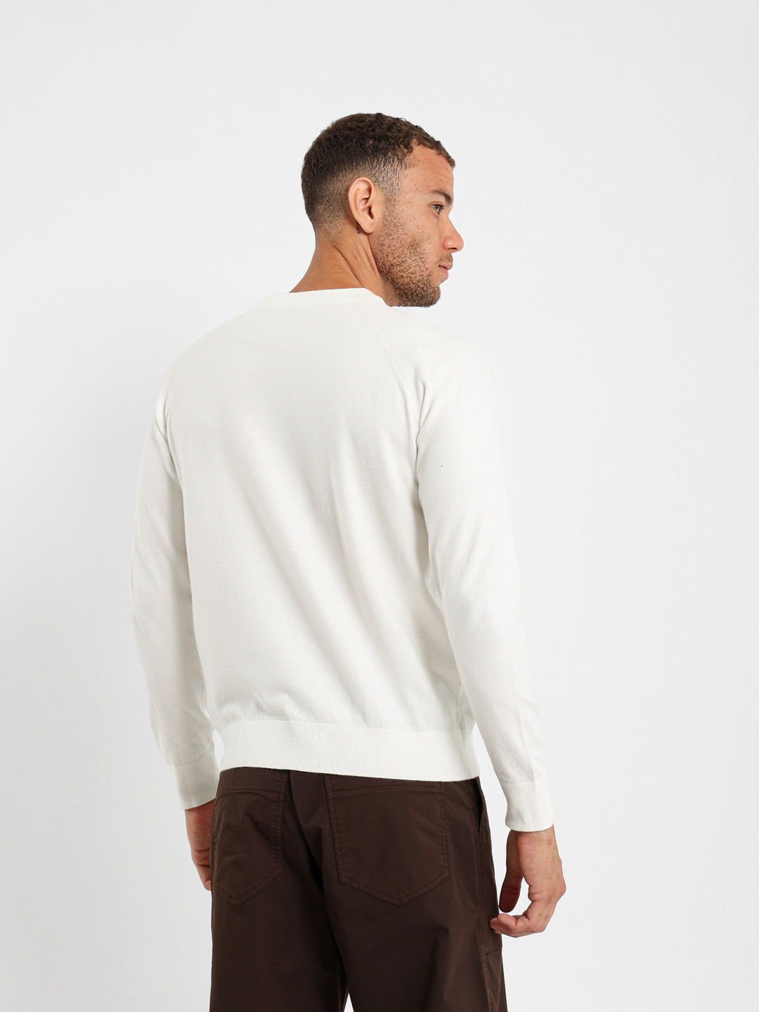 Relaxed Raglan Sleeve Pullover