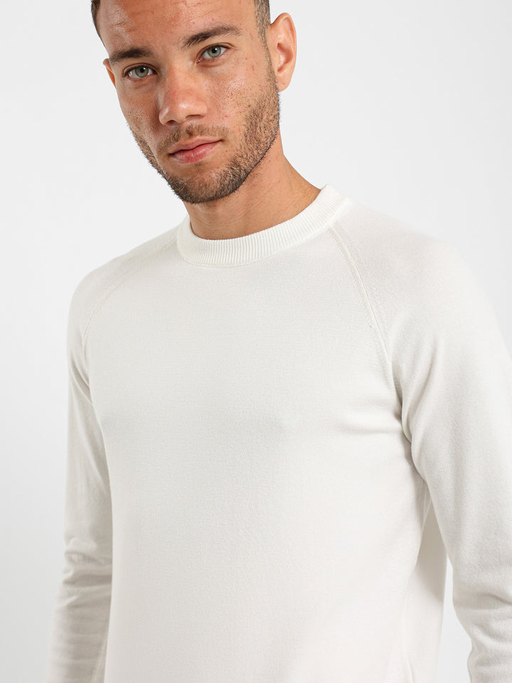 Relaxed Raglan Sleeve Pullover