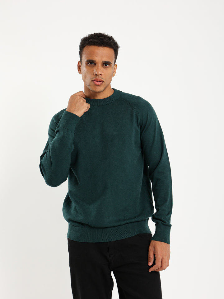 Relaxed Raglan Sleeve Pullover