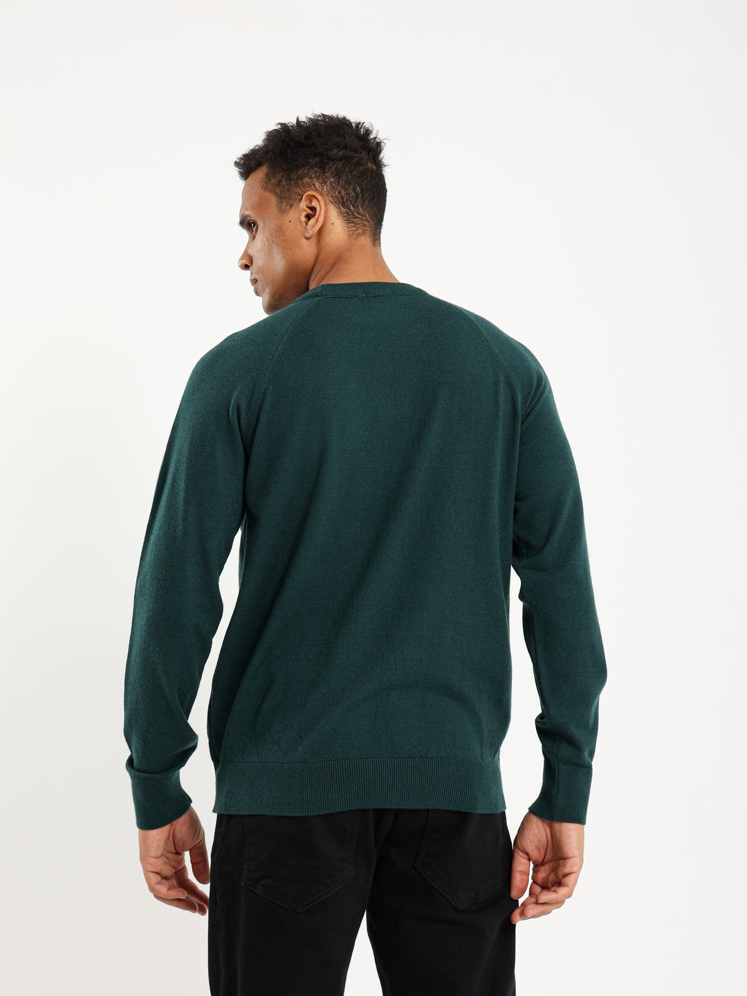 Relaxed Raglan Sleeve Pullover