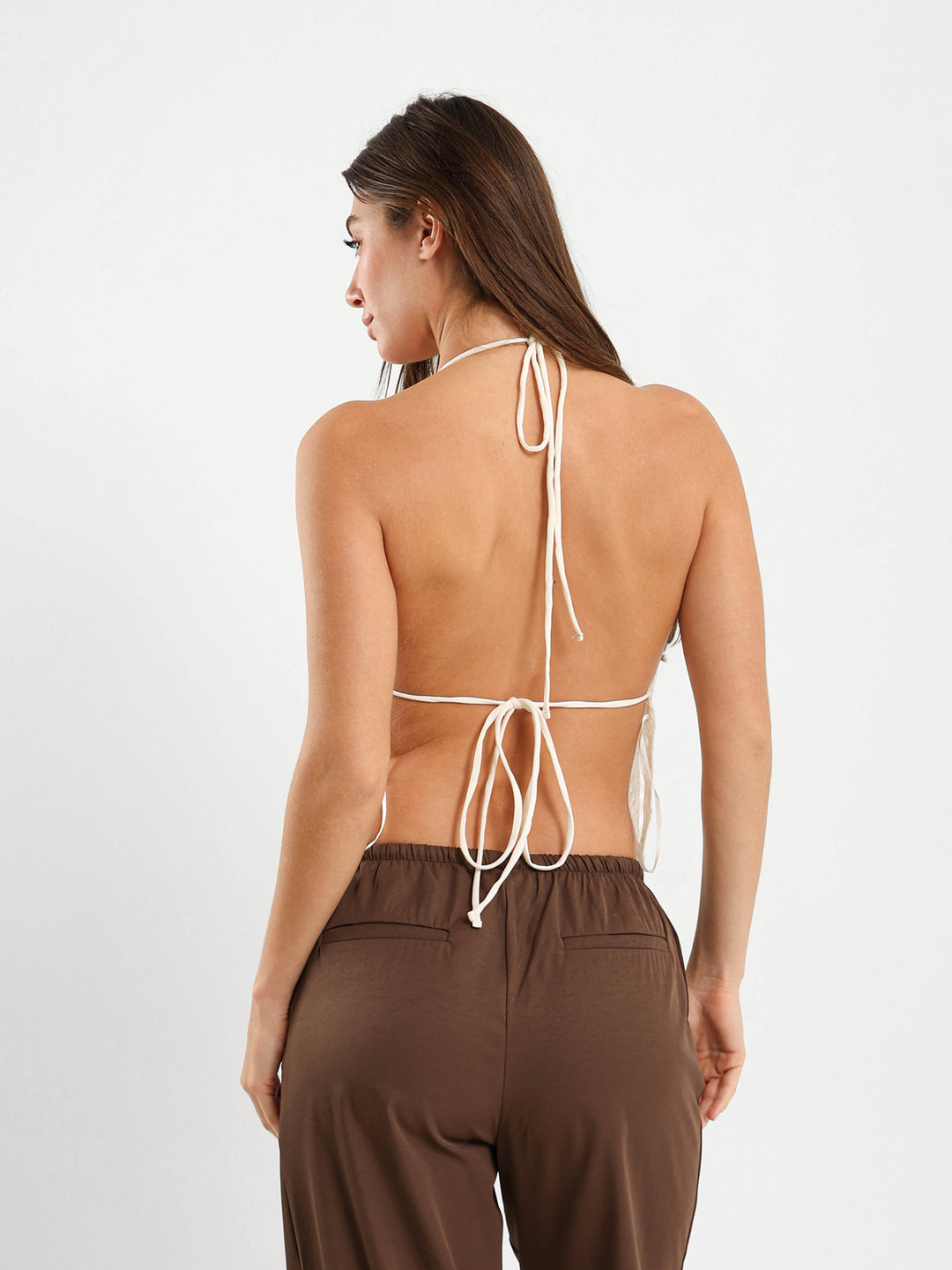 Shiny Spaghetti Strap Top