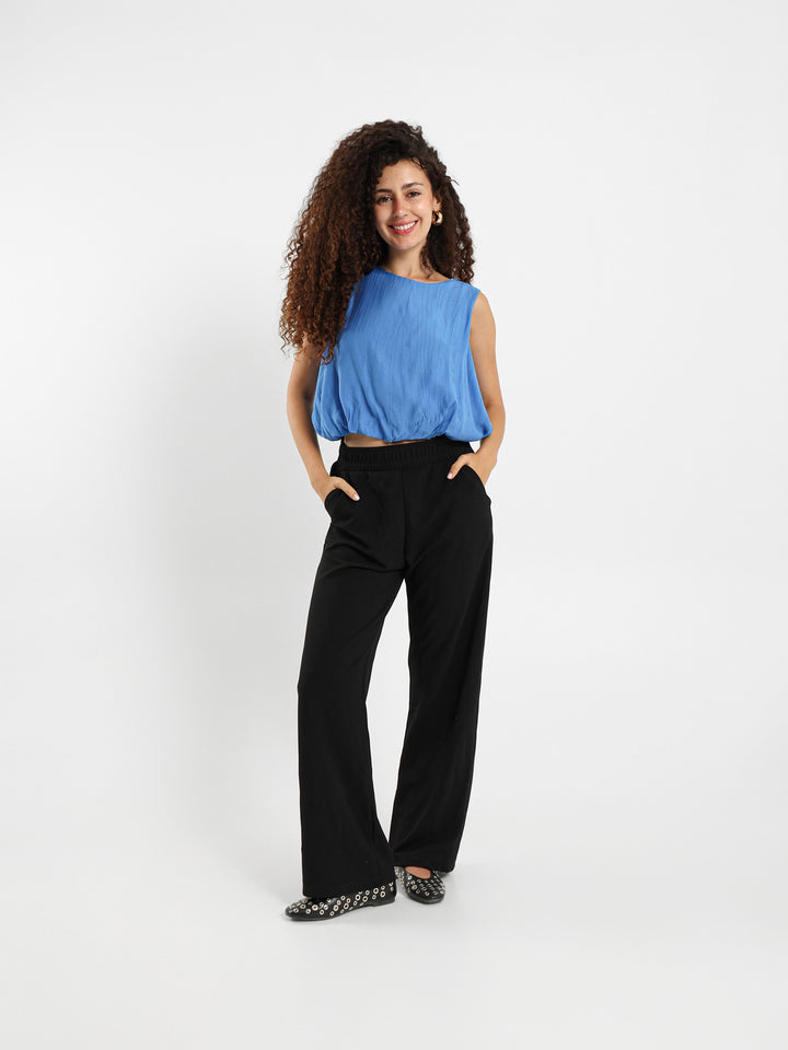 Balloon Fit Sleeveless Top
