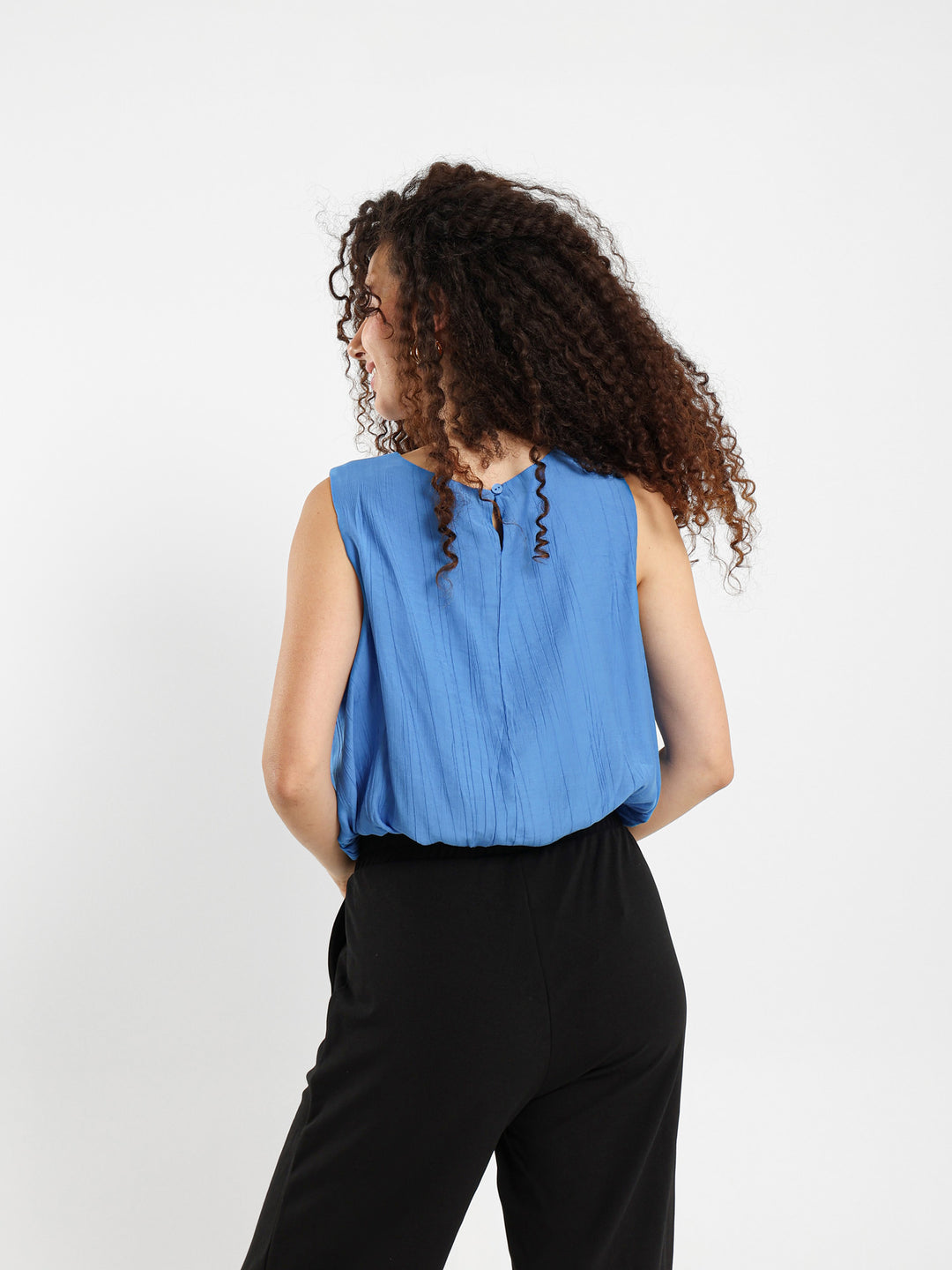 Balloon Fit Sleeveless Top