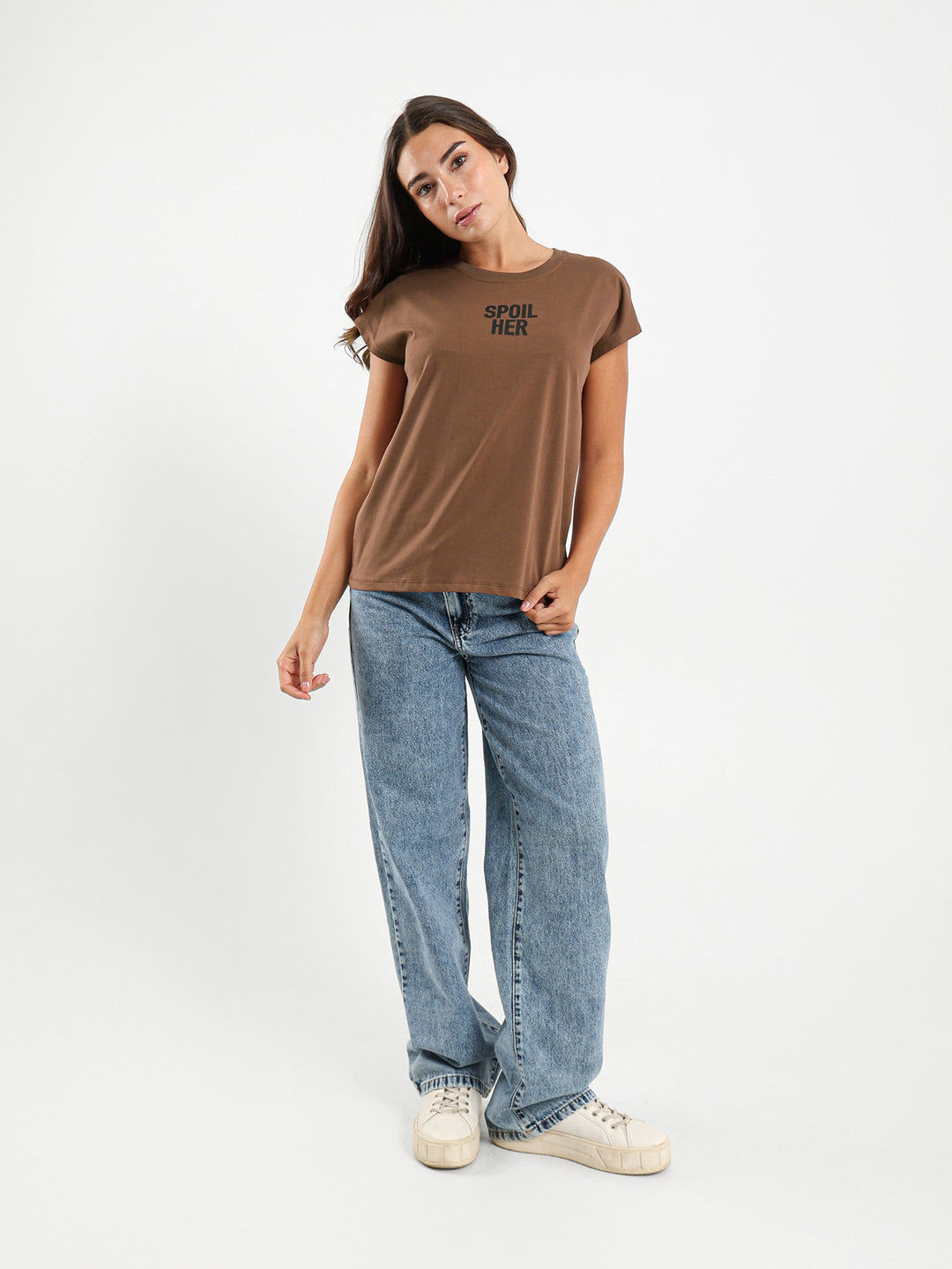 "Spoil Her" Printed T-Shirt