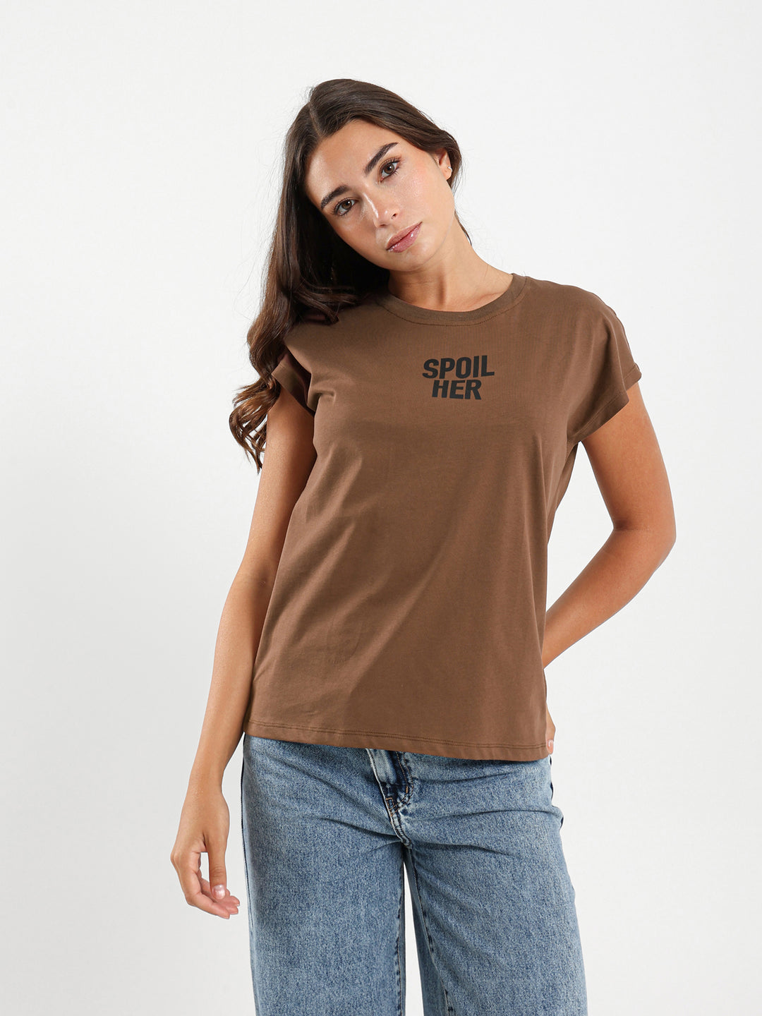 "Spoil Her" Printed T-Shirt