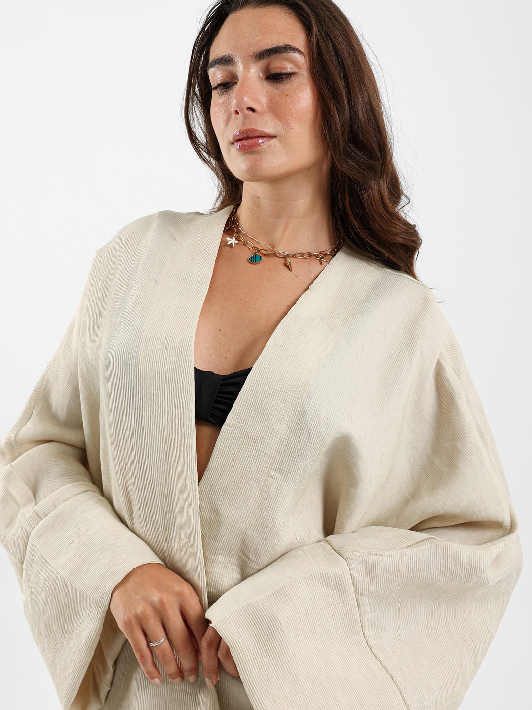 Textured Loose Kimono