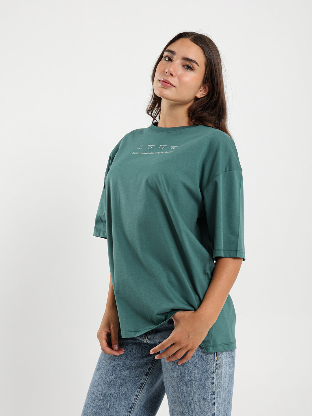 "Living In Balance" Oversized T-Shirt