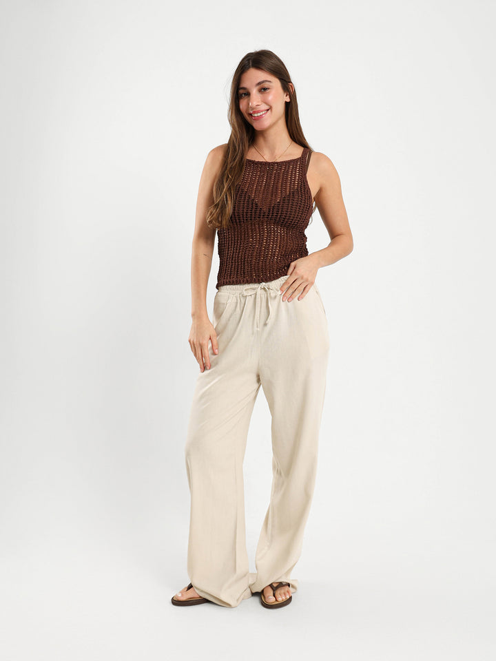 Loose Linen Pants