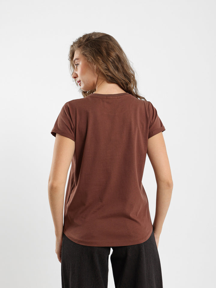 Star Patch Print T-Shirt
