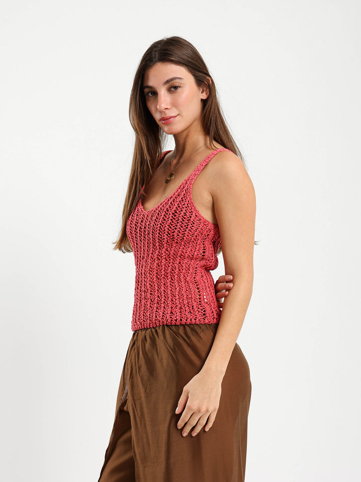 Loose Tricot Top