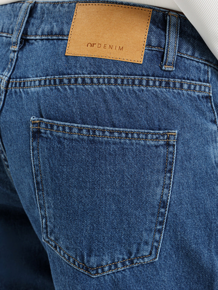 Low Waist Straight Leg Jeans