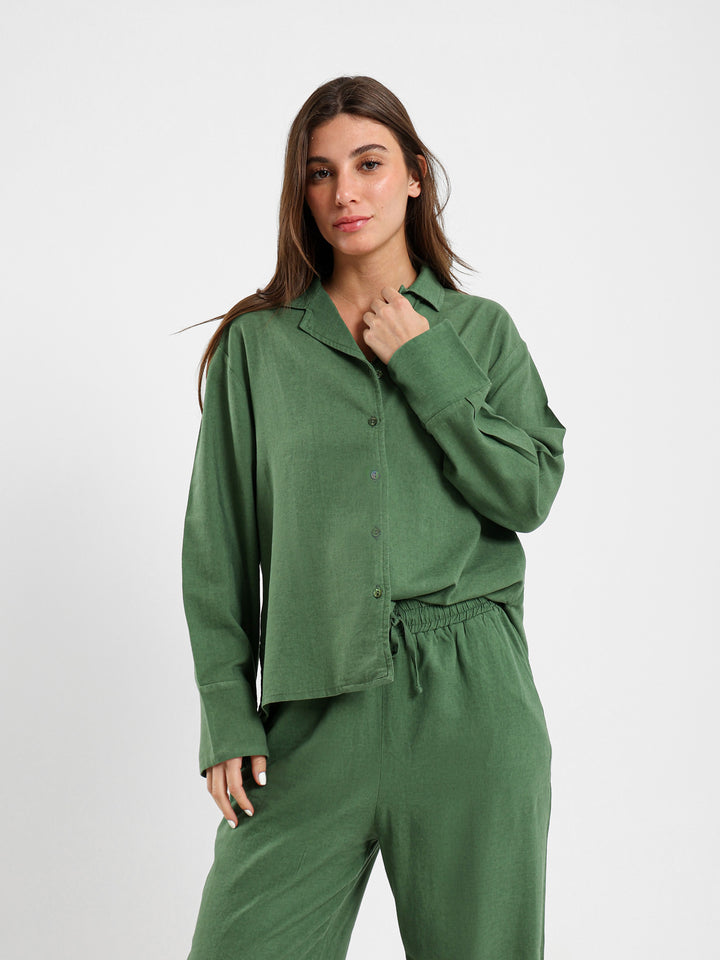 Loose Linen Shirt