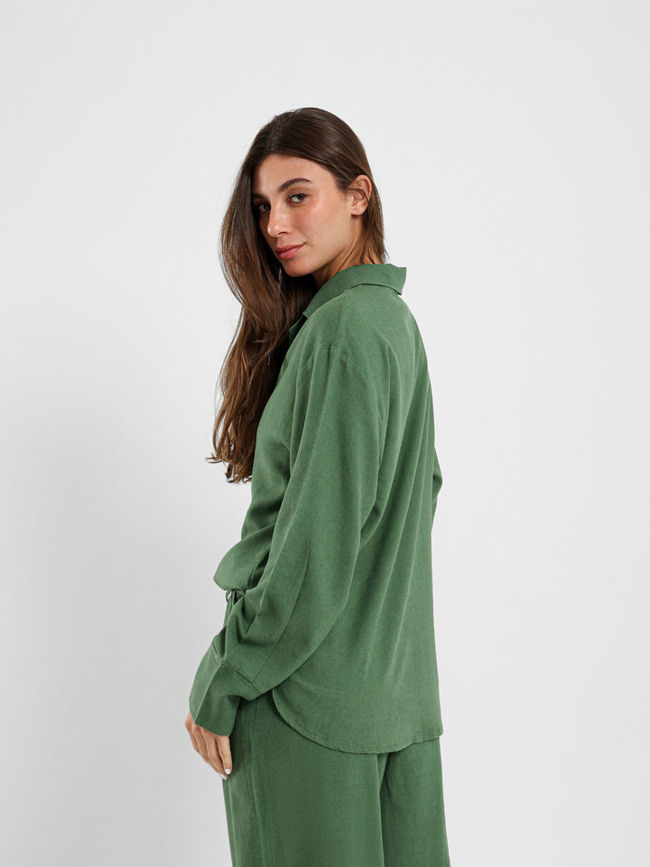 Loose Linen Shirt