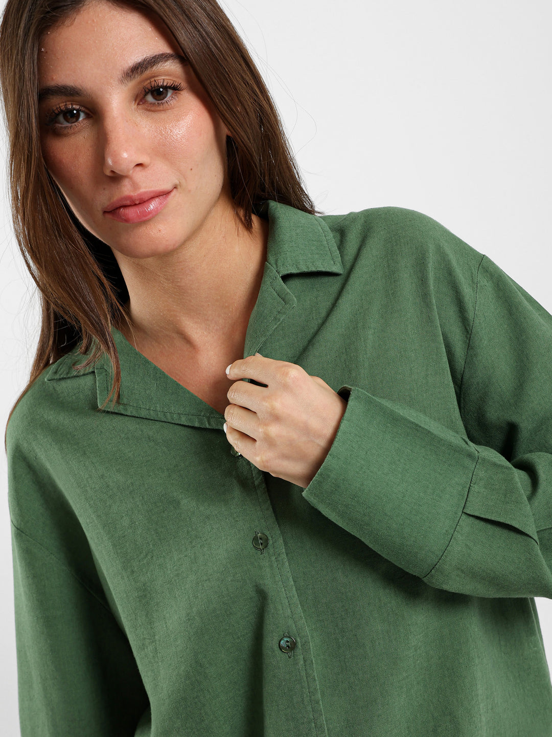 Loose Linen Shirt