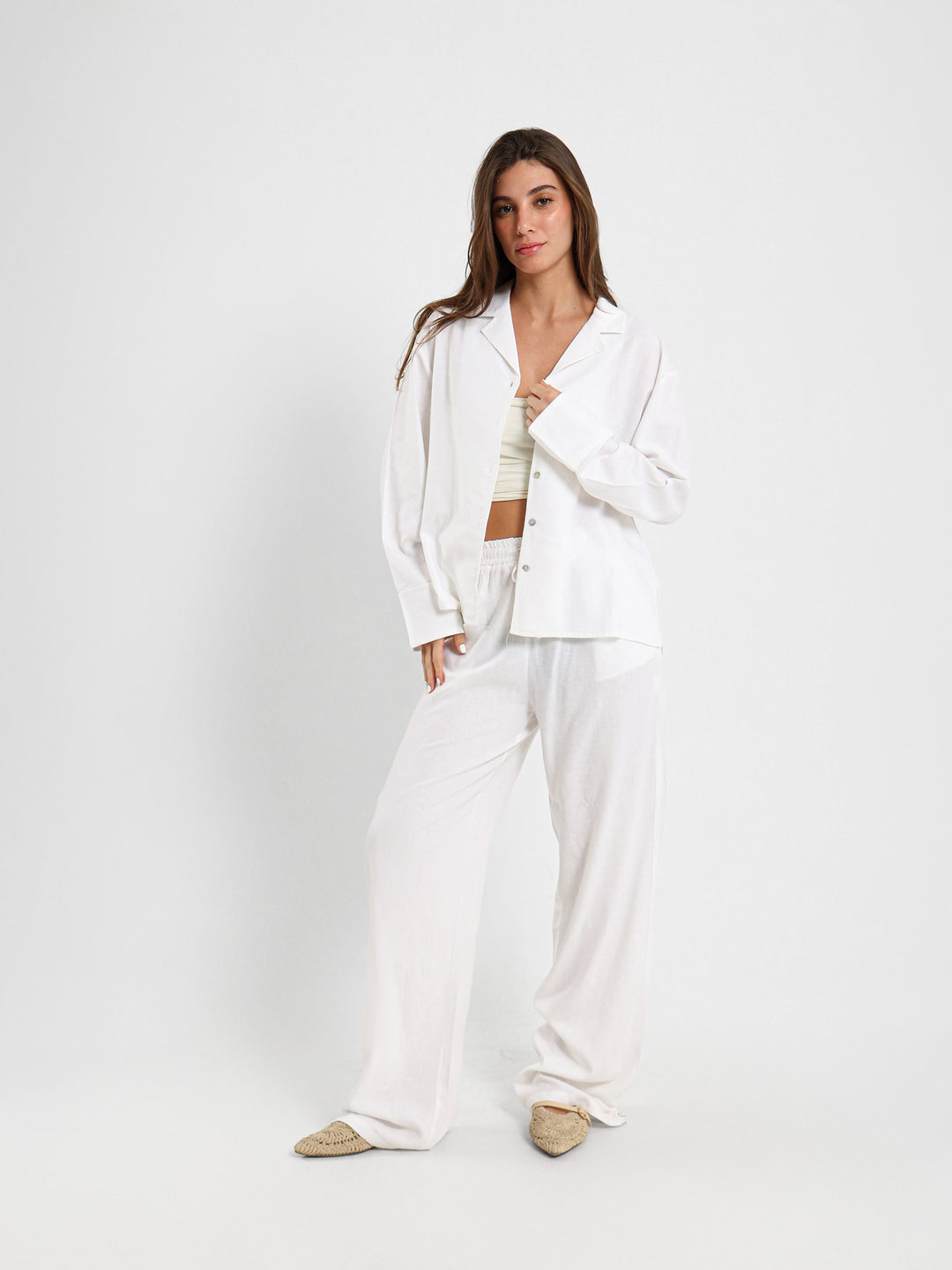 Loose Linen Shirt