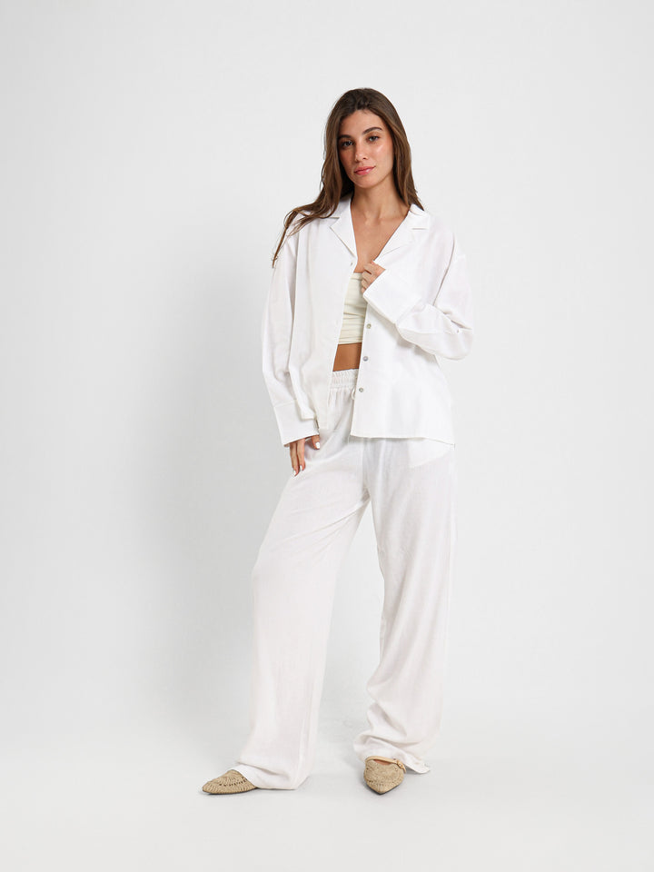Loose Linen Shirt