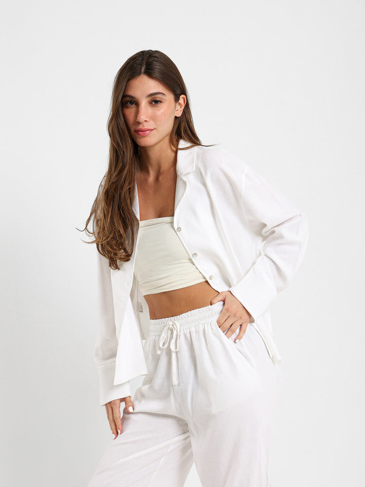 Loose Linen Shirt