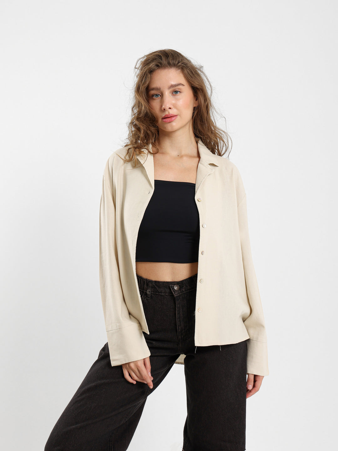 Loose Linen Shirt