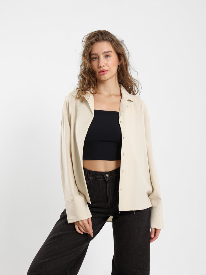 Loose Linen Shirt