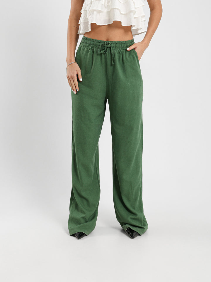 Loose Linen Pants