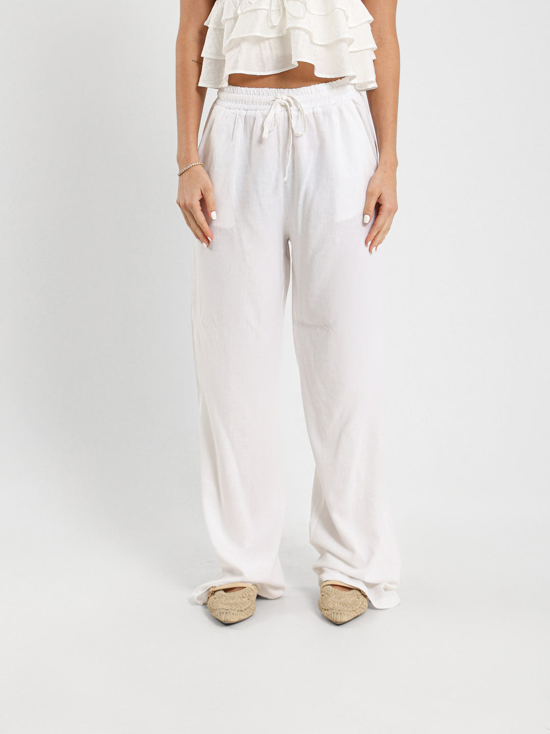 Loose Linen Pants