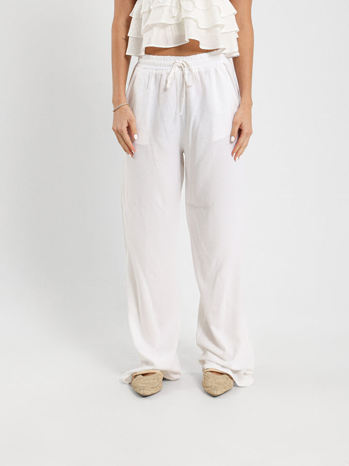 Loose Linen Pants