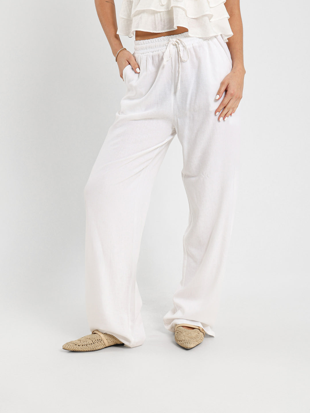 Loose Linen Pants