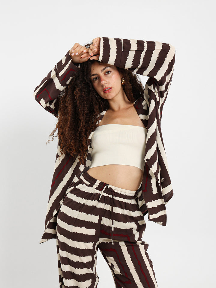 Long Sleeve Printed Shirt