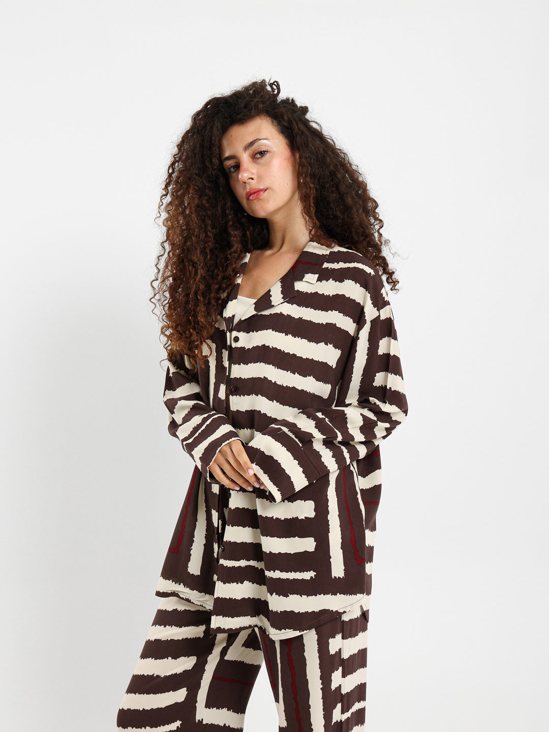 Long Sleeve Printed Shirt