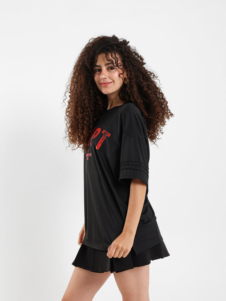 Unisex Football Jersey Oversized T-Shirt