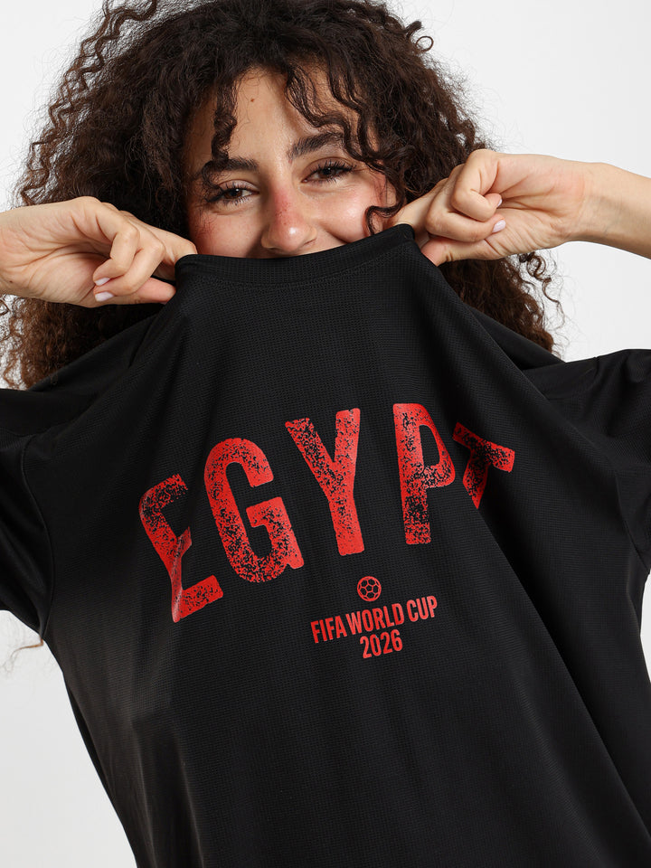 Unisex Football Jersey Oversized T-Shirt