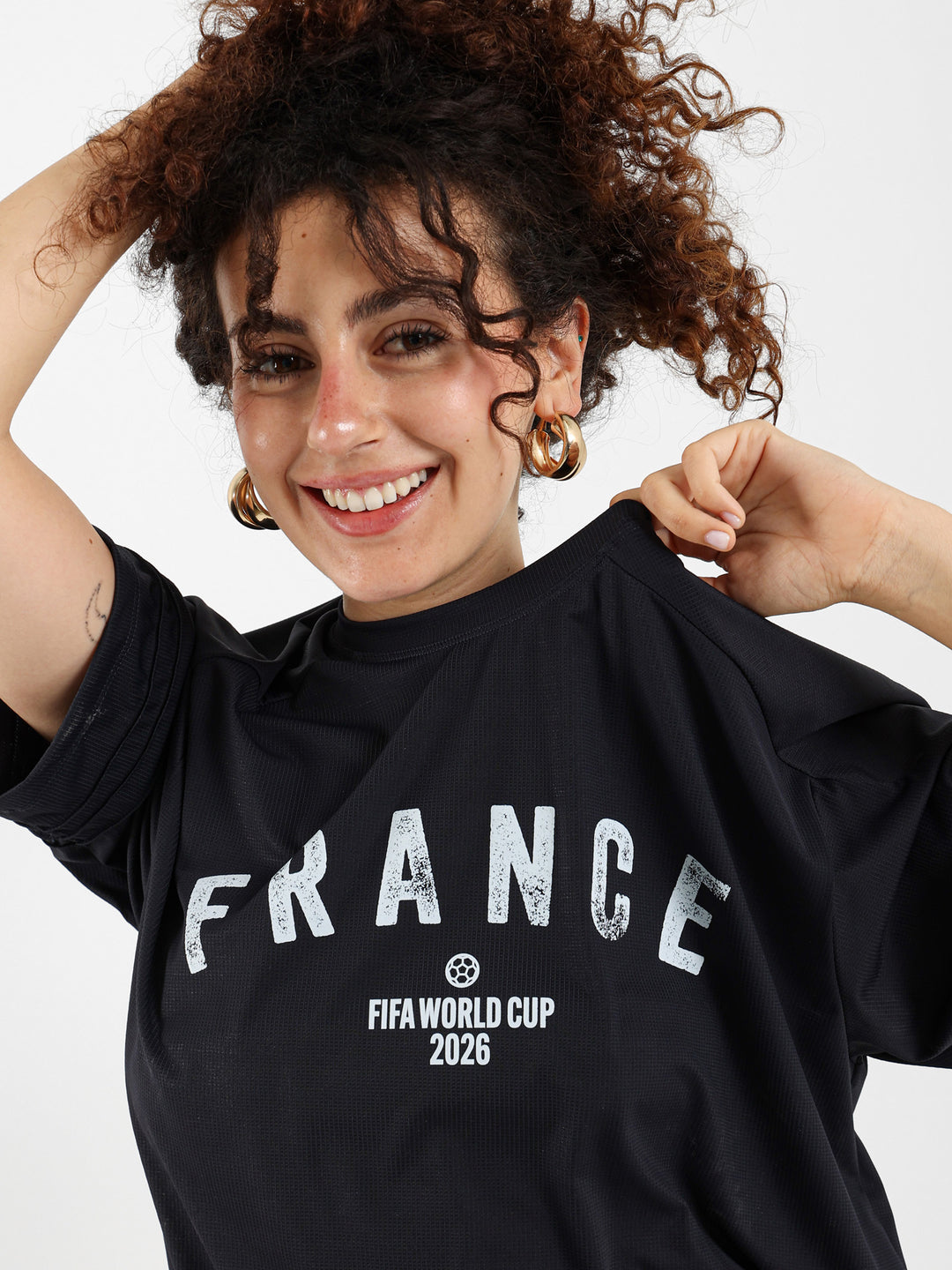 Unisex Football Jersey Oversized T-Shirt