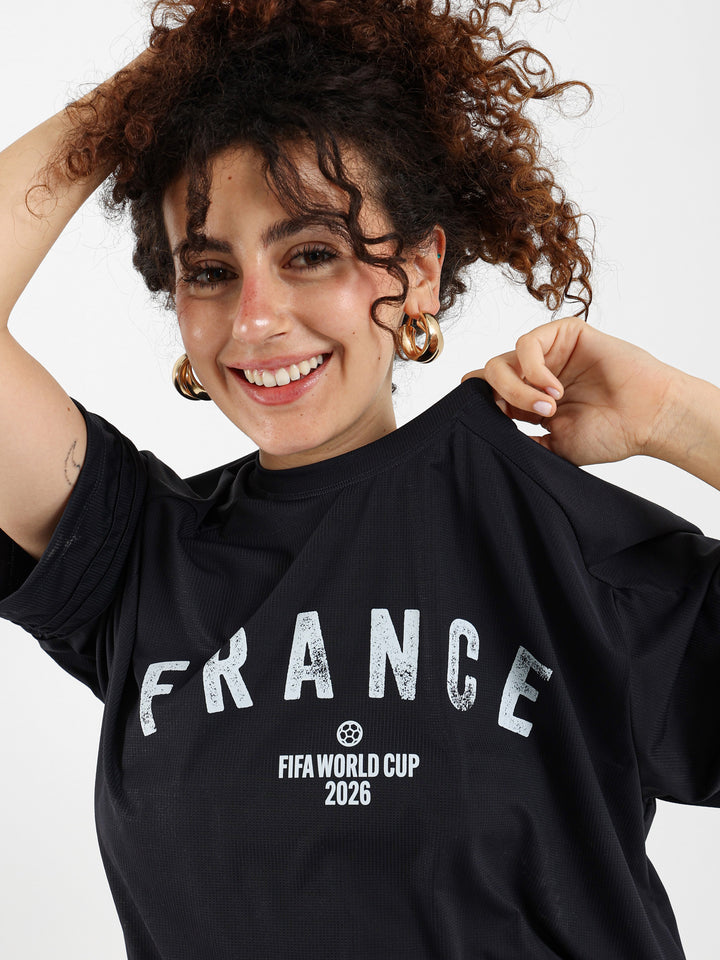 Unisex Football Jersey Oversized T-Shirt