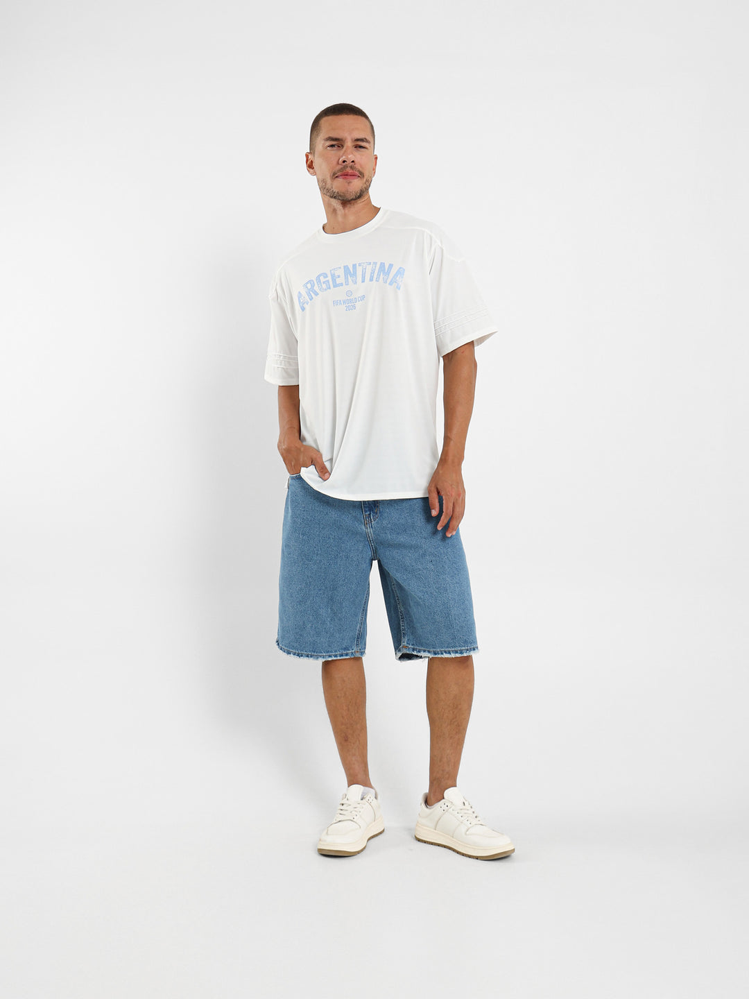 Unisex Football Jersey Oversized T-Shirt