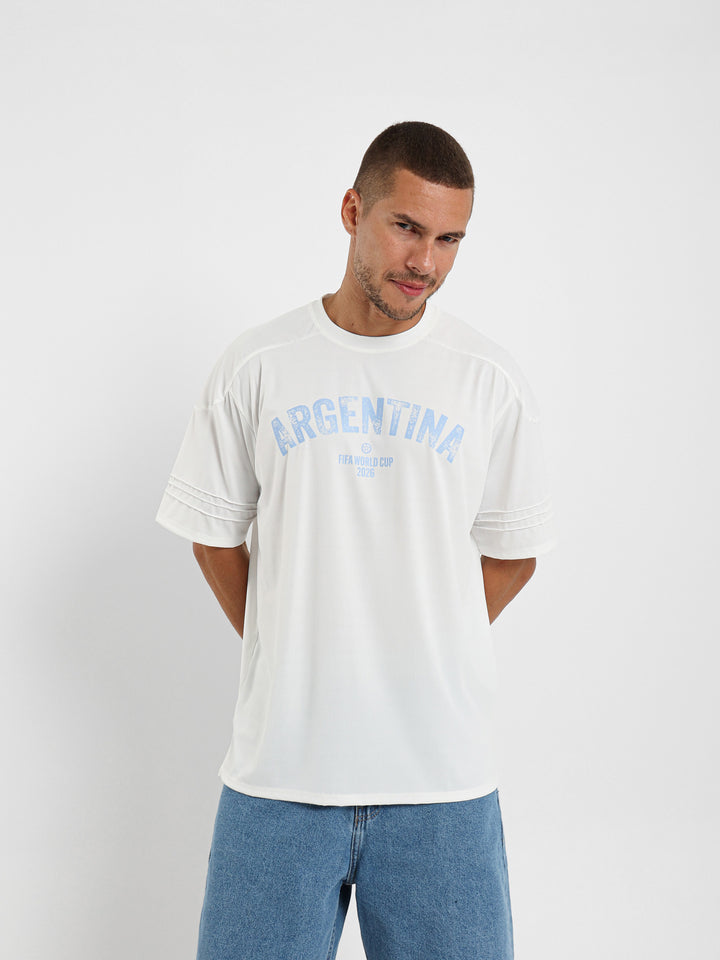Unisex Football Jersey Oversized T-Shirt