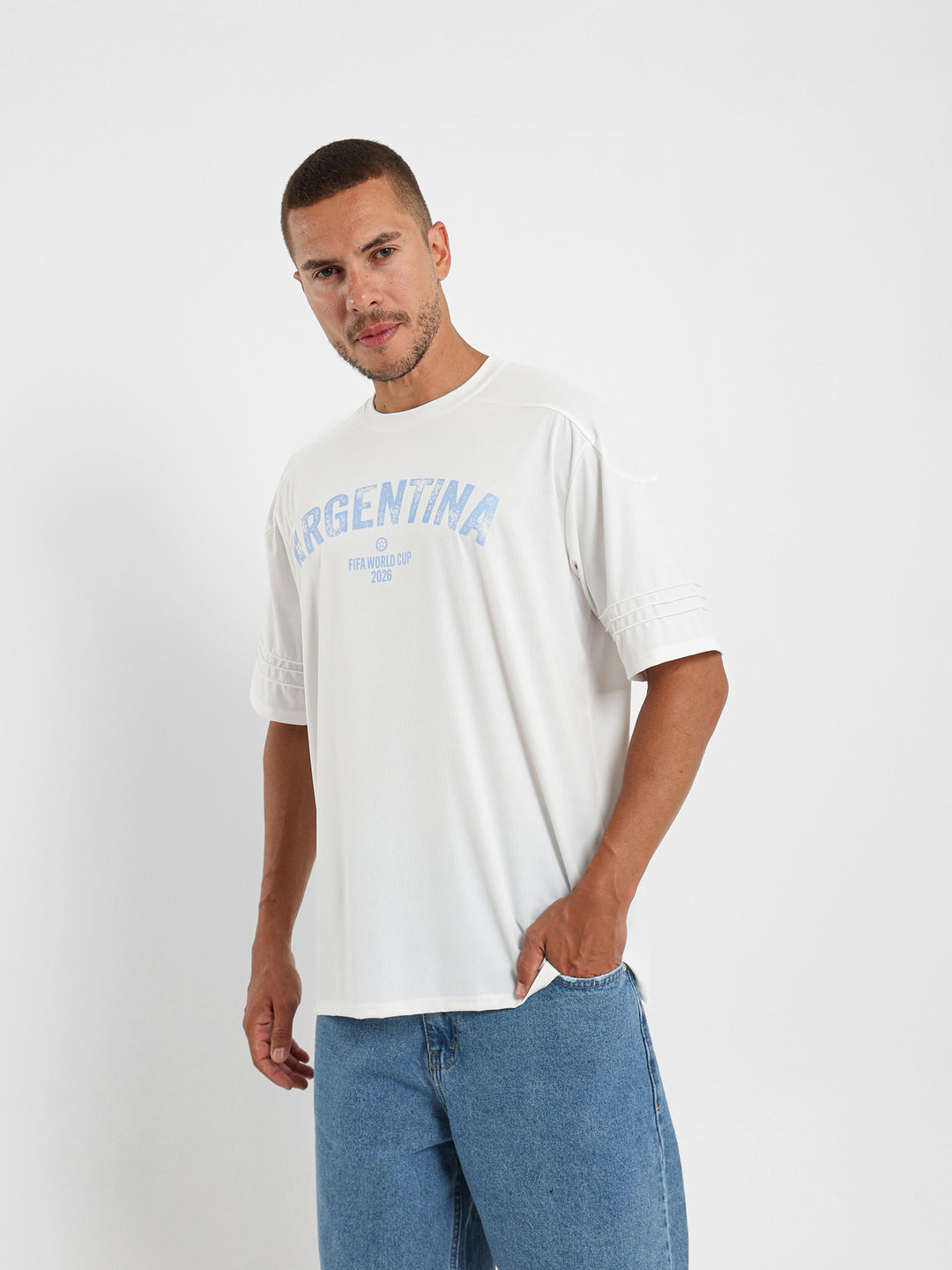 Unisex Football Jersey Oversized T-Shirt