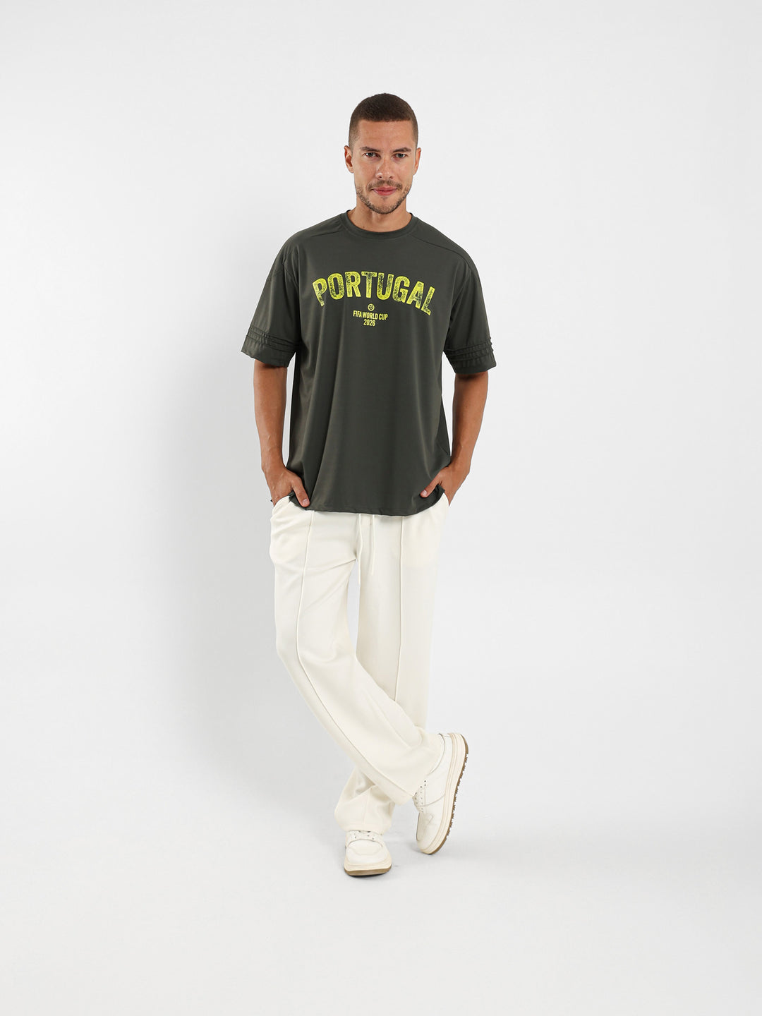 Unisex Football Jersey Oversized T-Shirt