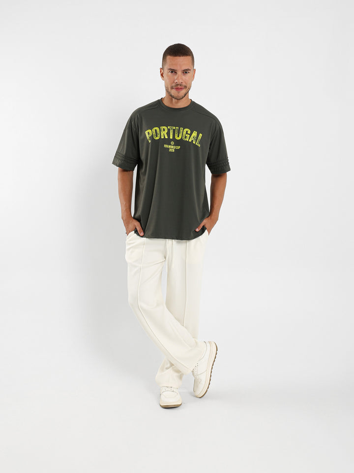Unisex Football Jersey Oversized T-Shirt