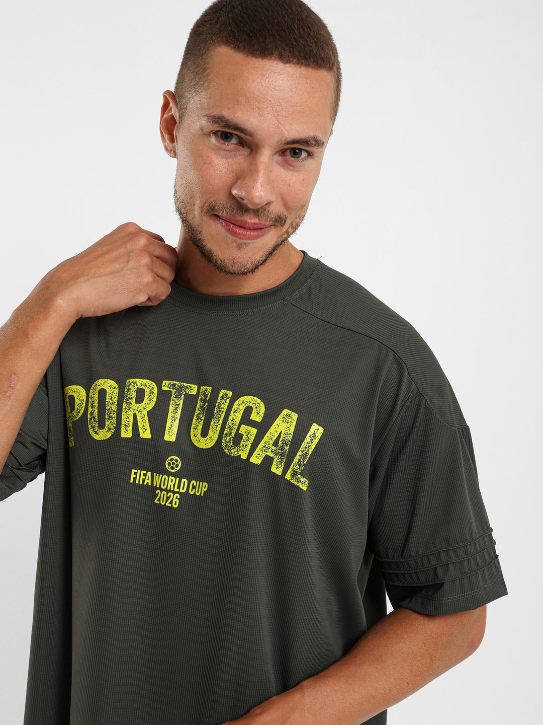Unisex Football Jersey Oversized T-Shirt